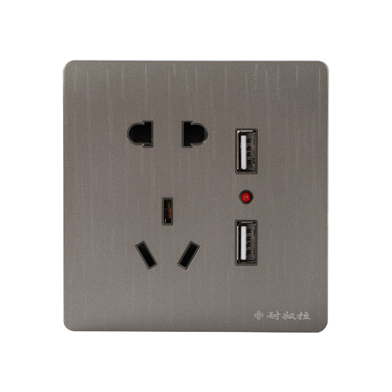 Dual USB five hole s